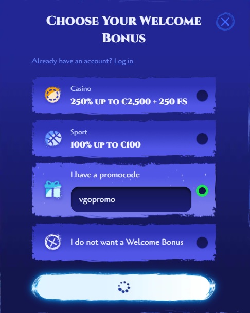 Cách sử dụng mã khuyến mãi Spinight (VGOPROMO)